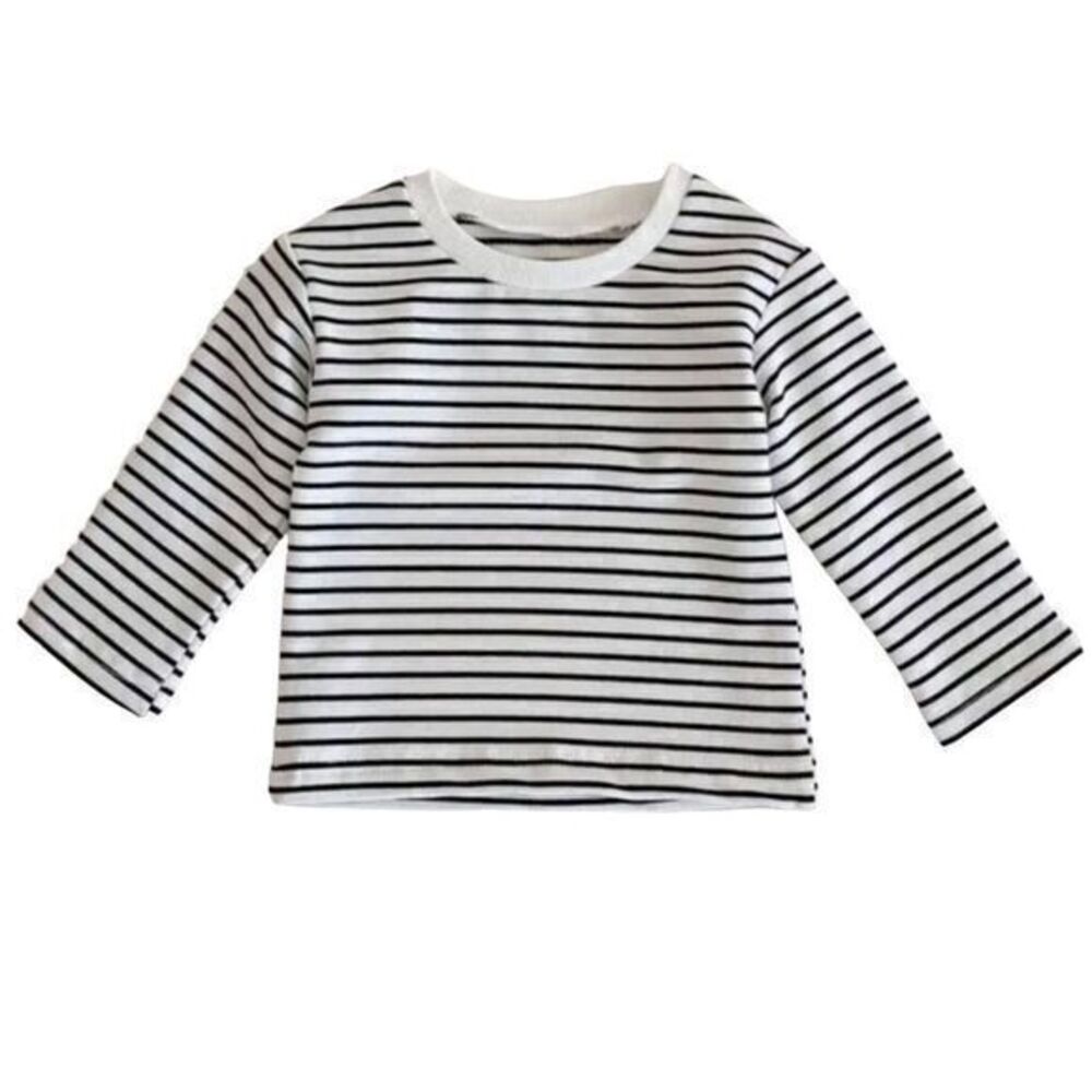 New long sleeved striped top baby boy girl 12 months